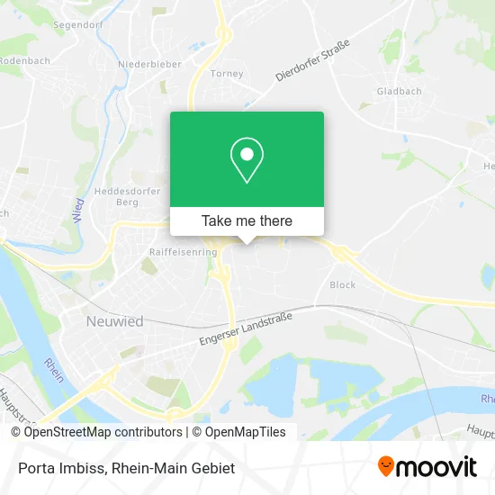 Карта Porta Imbiss