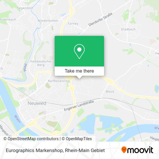 Карта Eurographics Markenshop