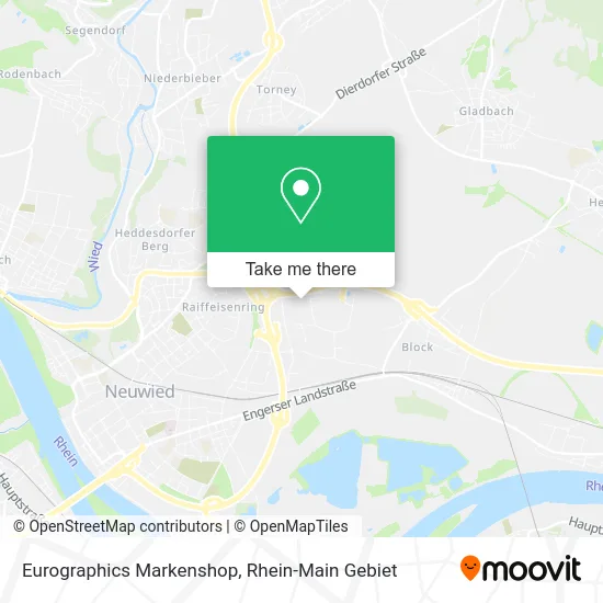 Карта Eurographics Markenshop