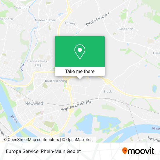 Карта Europa Service