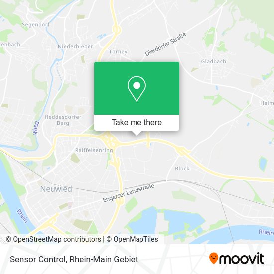 Sensor Control map