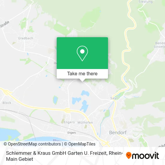 Карта Schlemmer & Kraus GmbH Garten U. Freizeit