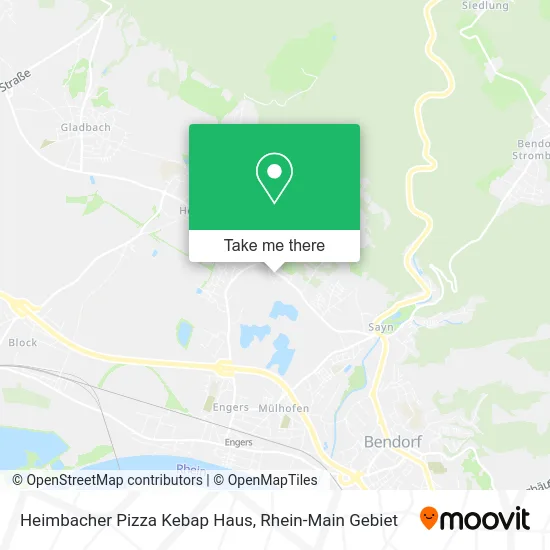 Карта Heimbacher Pizza Kebap Haus