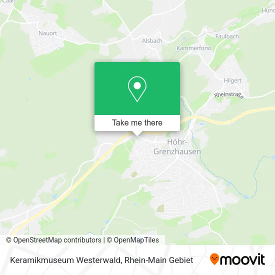 Карта Keramikmuseum Westerwald