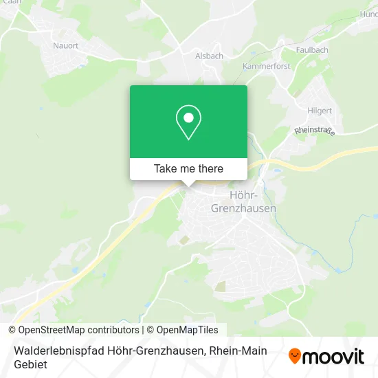 Walderlebnispfad Höhr-Grenzhausen map