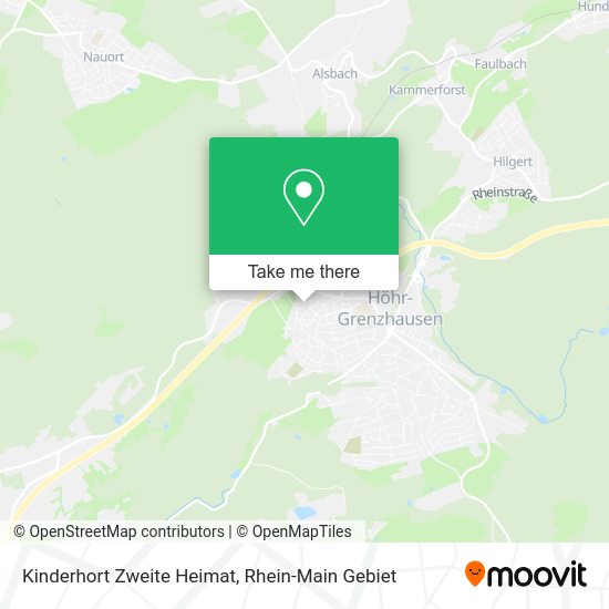 Карта Kinderhort Zweite Heimat