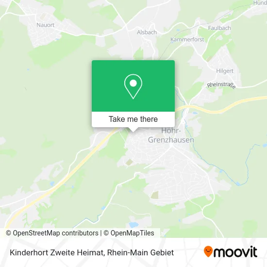 Карта Kinderhort Zweite Heimat