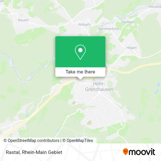 Rastal map