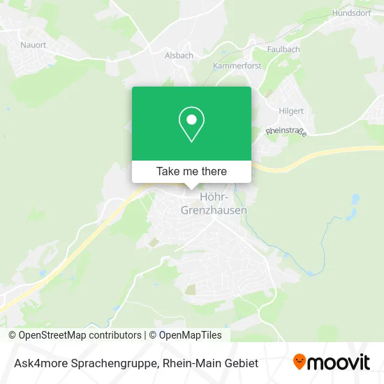 Карта Ask4more Sprachengruppe