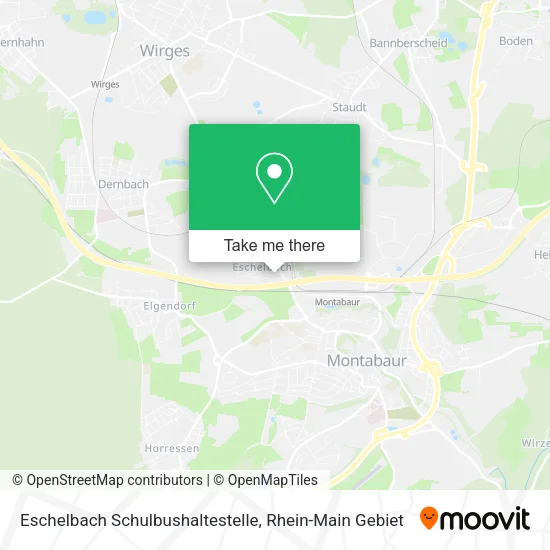 Карта Eschelbach Schulbushaltestelle