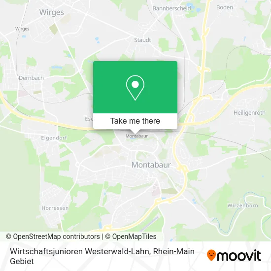 Карта Wirtschaftsjunioren Westerwald-Lahn