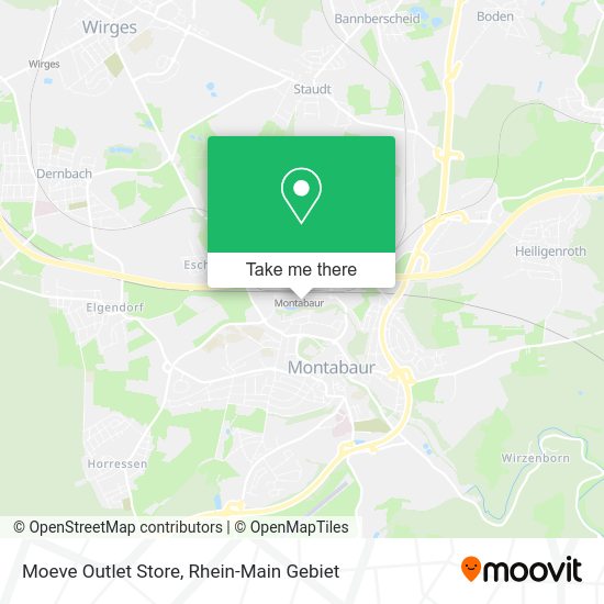 Карта Moeve Outlet Store