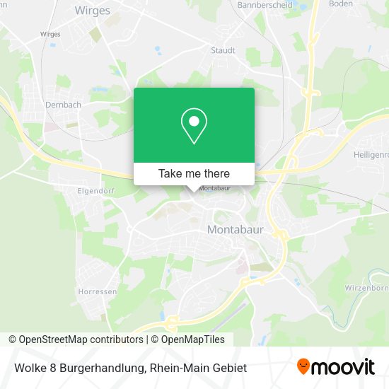 Карта Wolke 8 Burgerhandlung