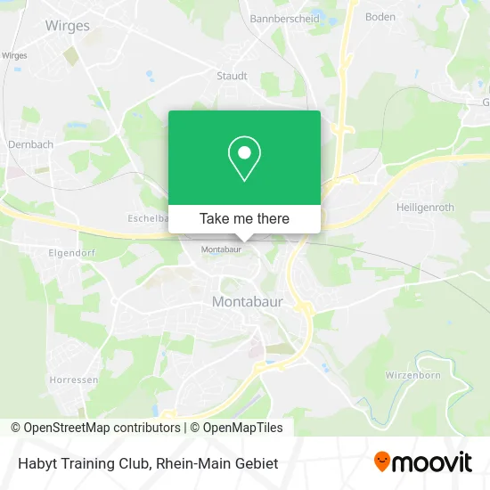 Карта Habyt Training Club