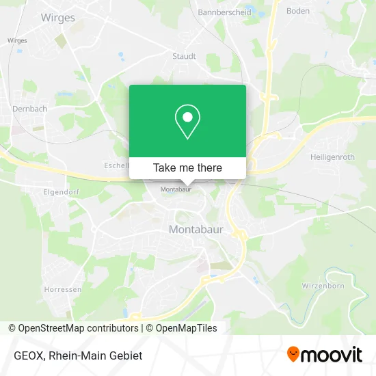 Карта GEOX