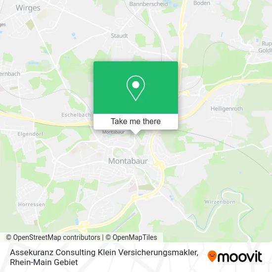 Карта Assekuranz Consulting Klein Versicherungsmakler