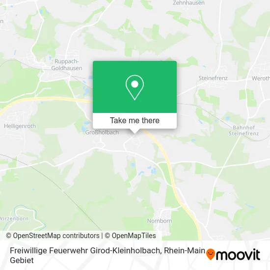 Карта Freiwillige Feuerwehr Girod-Kleinholbach
