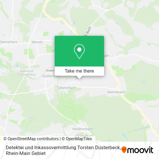 Карта Detektei und Inkassovermittlung Torsten Düsterbeck