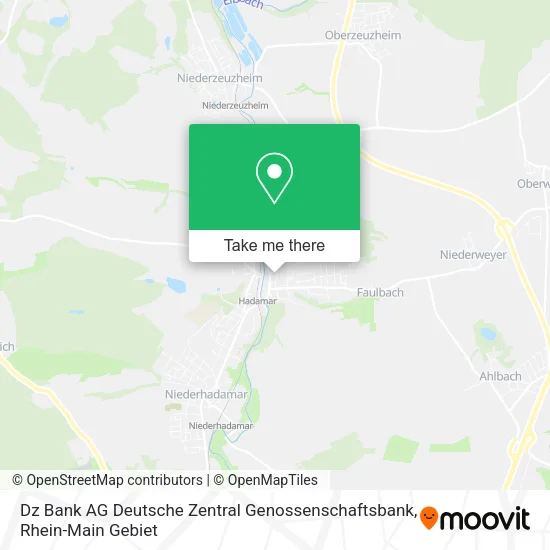 Карта Dz Bank AG Deutsche Zentral Genossenschaftsbank