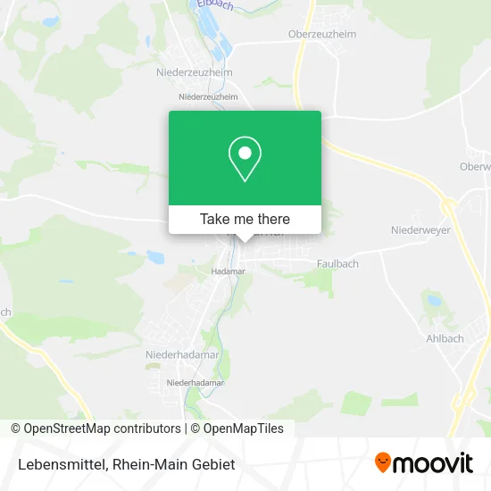 Карта Lebensmittel