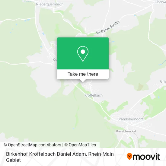 Карта Birkenhof Kröffelbach Daniel Adam
