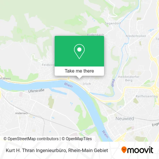 Карта Kurt H. Thran Ingenieurbüro
