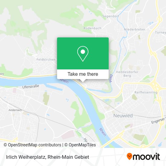 Карта Irlich Weiherplatz