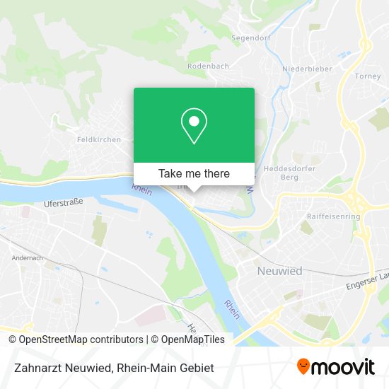 Карта Zahnarzt Neuwied