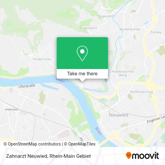 Карта Zahnarzt Neuwied