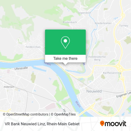 Карта VR Bank Neuwied Linz