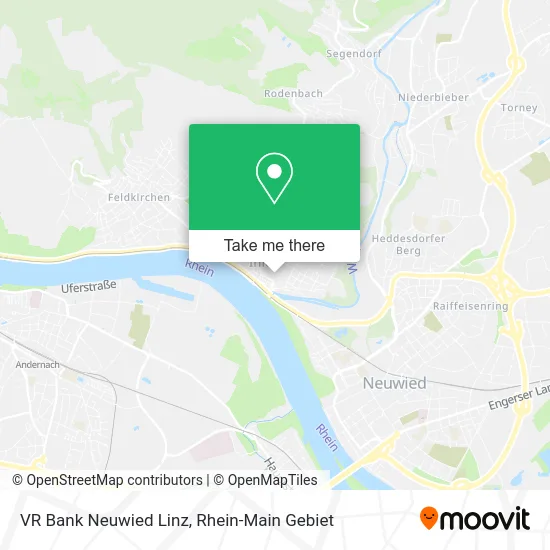 Карта VR Bank Neuwied Linz