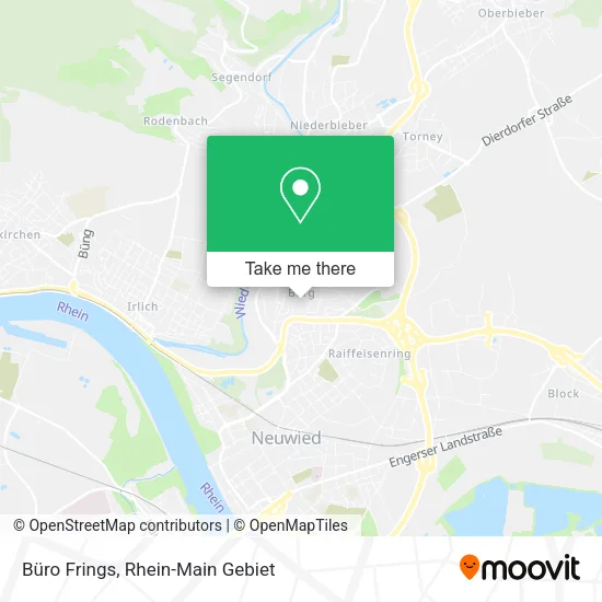 Карта Büro Frings