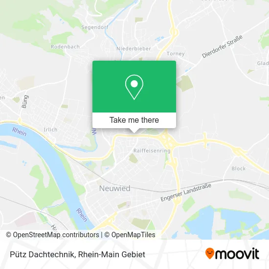 Карта Pütz Dachtechnik