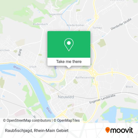 Raubfischjagd map