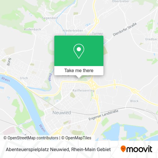 Карта Abenteuerspielplatz Neuwied