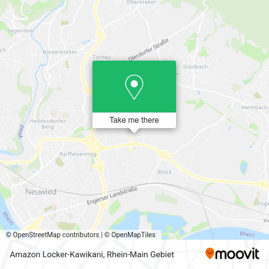 Карта Amazon Locker-Kawikani