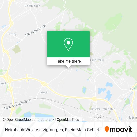 Карта Heimbach-Weis Vierzigmorgen