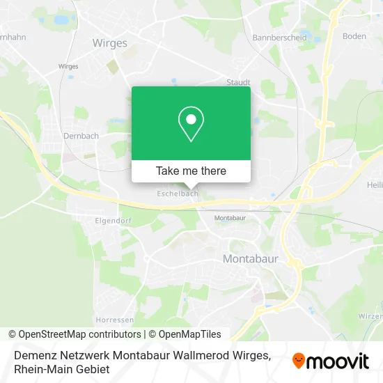 Карта Demenz Netzwerk Montabaur Wallmerod Wirges