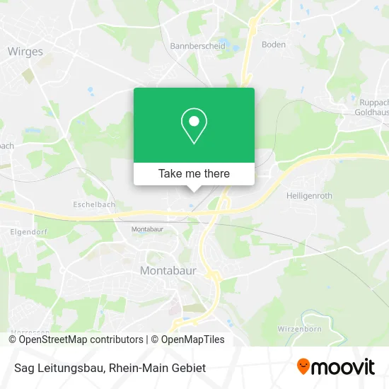 Карта Sag Leitungsbau