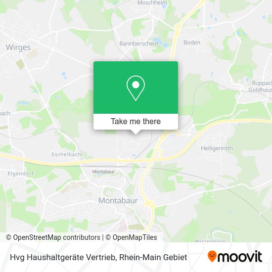 Карта Hvg Haushaltgeräte Vertrieb