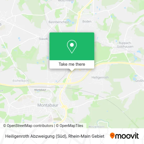 Карта Heiligenroth Abzweigung (Süd)