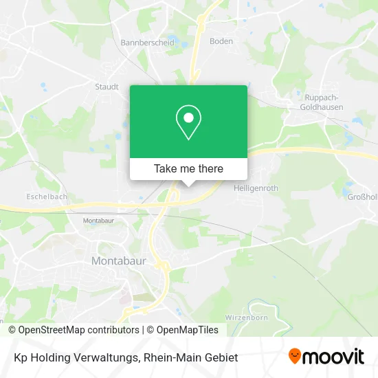 Карта Kp Holding Verwaltungs