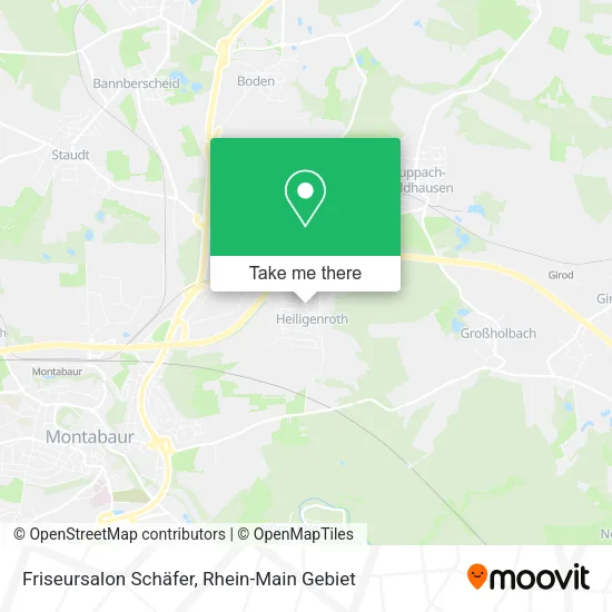 Карта Friseursalon Schäfer