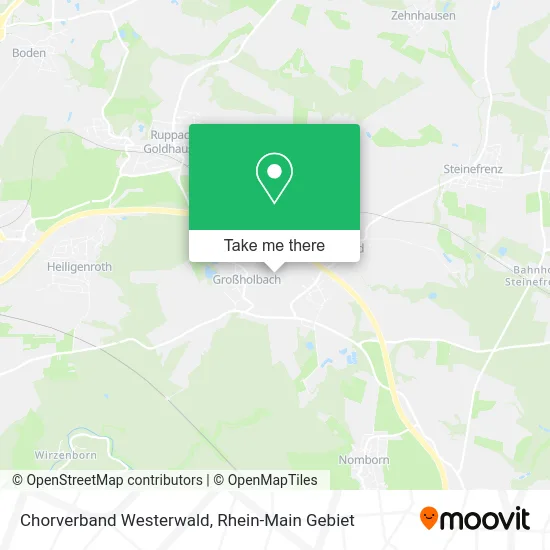 Карта Chorverband Westerwald