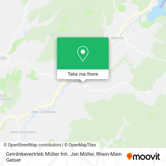 Карта Getränkevertrieb Müller Inh. Jan Müller