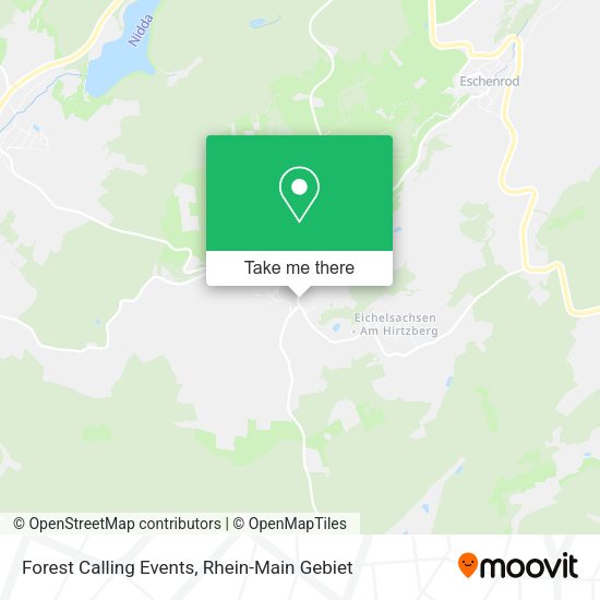 Карта Forest Calling Events