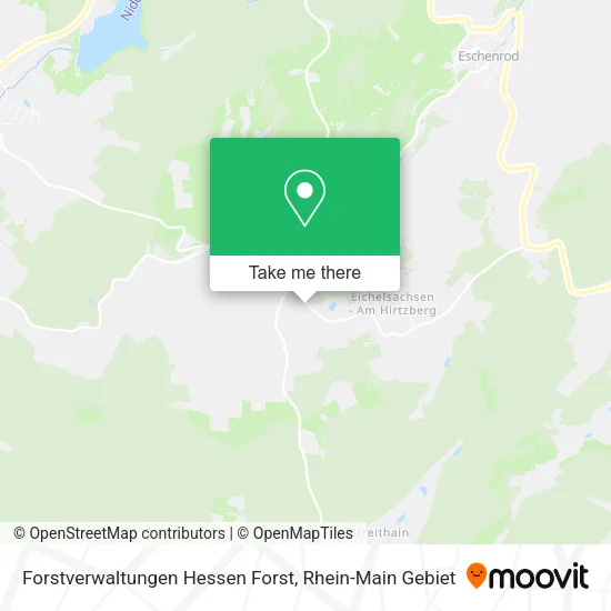 Карта Forstverwaltungen Hessen Forst