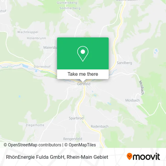 Карта RhönEnergie Fulda GmbH