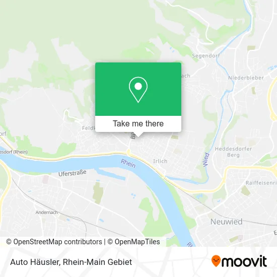 Карта Auto Häusler