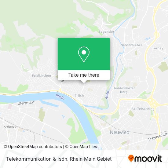 Карта Telekommunikation & Isdn